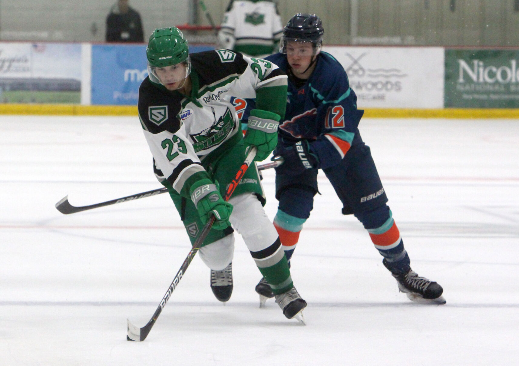 NAHL: Anchorage Wolverines at Chippewa Steel 9-22-22
